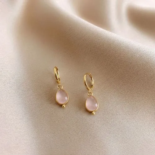 Pendientes Minerales Rosé